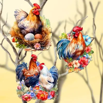 Designocracy Clip-on Ornaments Collection  Holiday Shaped Ornament