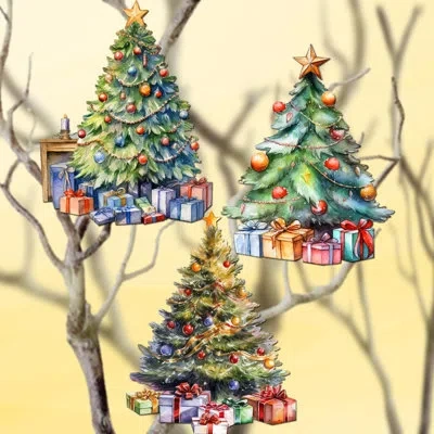 Designocracy Clip-on Ornaments Collection  Holiday Shaped Ornament