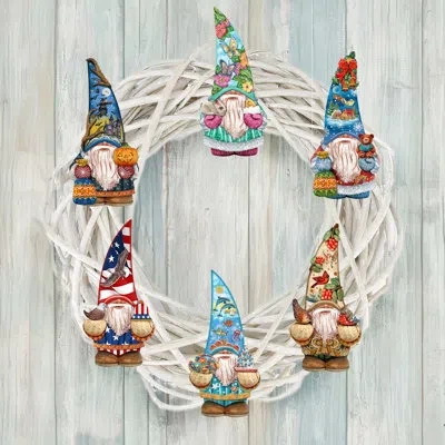 Designocracy Clip-on Ornaments Collection  Holiday Shaped Ornament