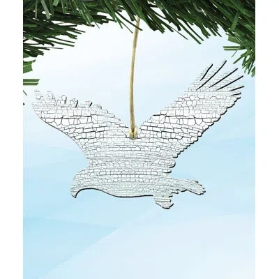 Designocracy Eagle Magnet In White