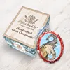 Designocracy Elephant Keepsake Glass Ornament