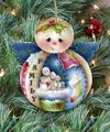 Designocracy Family Snowman Wood Ornament Set Of 2 By Jamie Mill Price