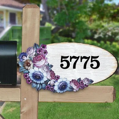 Designocracy Floral Wall Mount