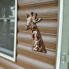 Designocracy Giraffe Wall Mount