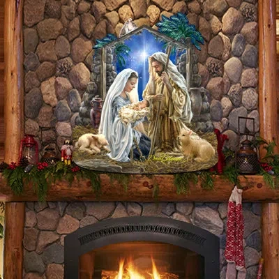 Designocracy Glory To God Outdoor Decor Wall And Door Hanger