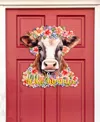Designocracy Holiday Wood Welcome Sign Hanging Decoration Hello Summer G. Debrekht In Multi Color