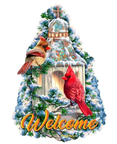 Designocracy Little Cardinal Chapel Decor D.gelsinger In Multi