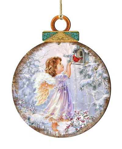Designocracy Little Christmas Joy Christmas Ornament In Multi