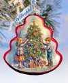 Designocracy Love Among The Branches Tree Holiday Mercury Glass Ornaments G. Debrekht In Multi Color