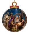 Designocracy Miracle Nativity Christmas Ornament In Multi