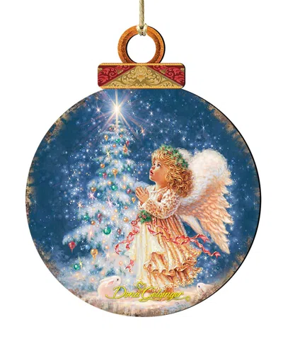 Designocracy My Christmas Wish Christmas Ornament In Multi
