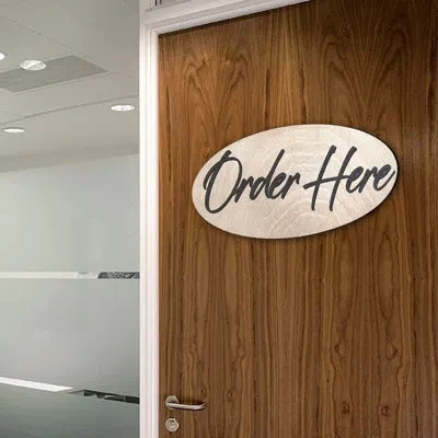 Designocracy Order Here Sign In Light Brown,black