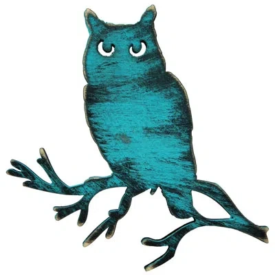 Designocracy Owl Magnet Wall Decor