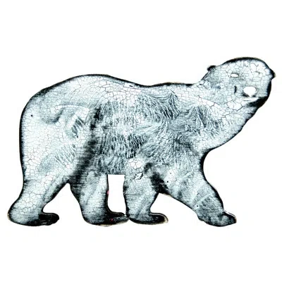 Designocracy Polar Bear Magnet