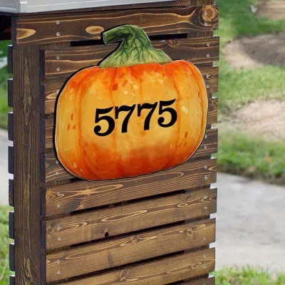 Designocracy Pumpkin Wall Mount