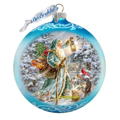 Designocracy Saint Nicholas Holiday Shaped Ornament