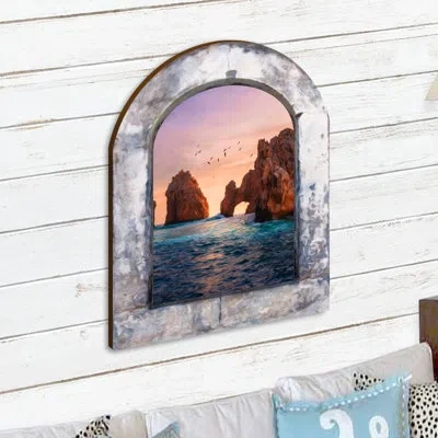 Designocracy Sunset Serenity Wall Door Hanger