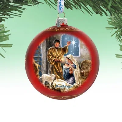 Designocracy The Lamb Of God Holiday Shaped Ornament