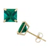 Designs By Gioelli 10k Yellow Gold Gemstone Stud Earrings In Gold