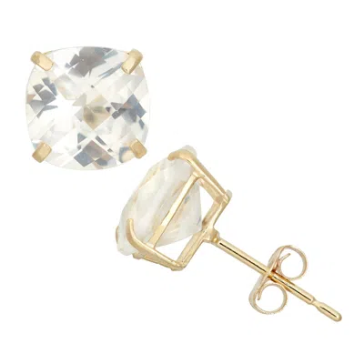Designs By Gioelli 10k Yellow Gold Gemstone Stud Earrings