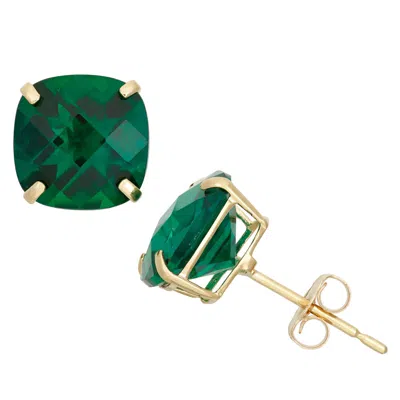 Designs By Gioelli 10k Yellow Gold Gemstone Stud Earrings