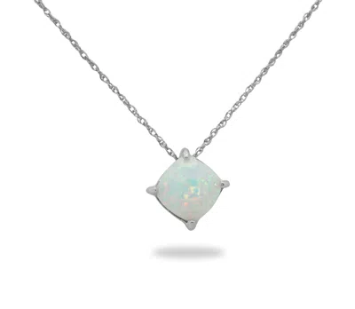 Designs By Gioelli Sterling Silver Created Opal Necklace