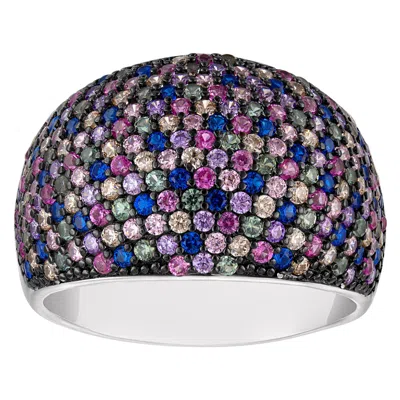 Designs By Gioelli Sterling Silver Cubic Zirconia Ring