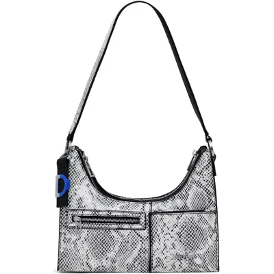 Desigual 2-in-1 Faux Leather Shoulder Bag In Black