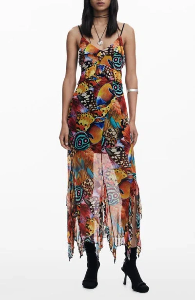 Desigual Allover Print Sleeveless Dress