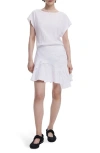 Desigual Combined Short Dress In White