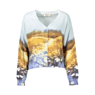 Desigual Azure Cotton Women's Top In Multi