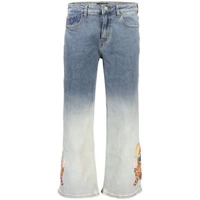 Desigual Azzurro Cotton Women's Jeans