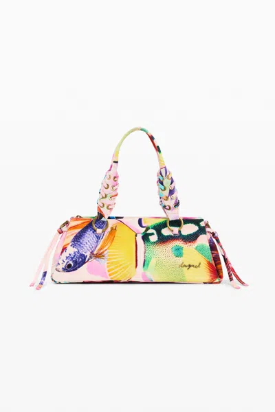 Desigual Bag Designed By Mr. Christian Lacroix In Red