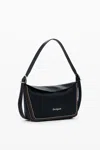Desigual Bag With Braided Details In Black
