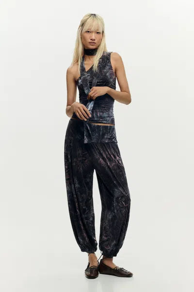 Desigual Baggy Trousers In Brown