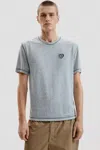 Desigual Basic Knit T-shirt In Gray
