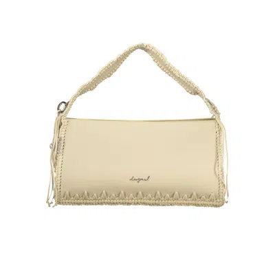Desigual Beige Polyurethane Women's Handbag