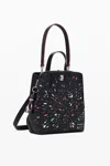 Desigual ミニパンチングバックパック In Black