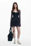 Desigual Women's Collina Strada Pleated Dress In Black