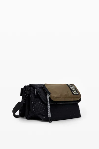 Desigual Voyager Multiposition Bag In Black
