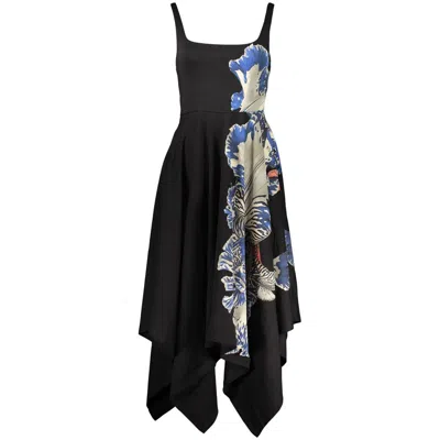 Desigual Black Cotton Casual Dress