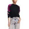 Desigual Floral Sleeve Sweater
