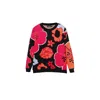 Desigual Black Polyamide Sweatshirt In Multi