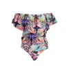 Desigual Black Polyester Bodysuit In Multi