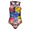 Desigual Black Polyester Bodysuit In Multi