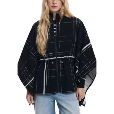 Desigual Black Polyester Jackets And Coat