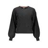 Desigual Black Polyester Sweater In Black