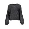 Desigual Black Polyester Sweater In Black