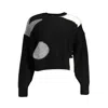 Desigual Black Polyester Sweater In Black