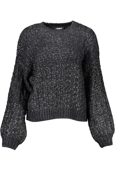 Desigual Black Polyester Sweater